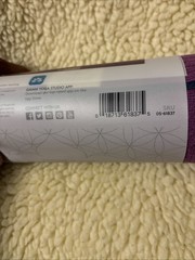 GAIAM No Slip Yoga Mat Towel Full Size, Purple Color, NEW!!