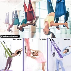 Door Leg Stretcher Strap, Flexibility Trainer Strap for Ballet Dance (Pink)