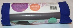Ultra Soft Blue Yoga Towel Mat 24×68 YT303