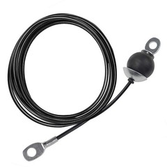 LFJ Replacement Gym Cable with Stopper Ball Fitness Pulley Cable Steel Wire R…