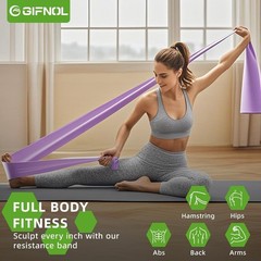 All-in-One Pilates Equipment – 5 Resistance Bands, 2 Balls for Home Workouts