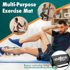 Tapete Gruesa 1/2 Pulgada Colchoneta Para Hacer Ejercicio En Casa Gym Yoga Mat
