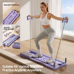 TECSPACE Home Fat Burning Multifunctional Fitness Board 330 LBS
