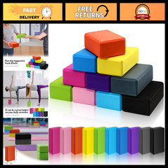 10 Pcs Non-Slip Foam Yoga Blocks – Lightweight Support for Pilates, Stretching &