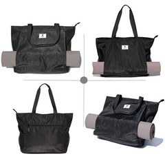 Yoga Mat Bag Tote Carrier Shoulder Carryall For Office Pilates Travel Gym