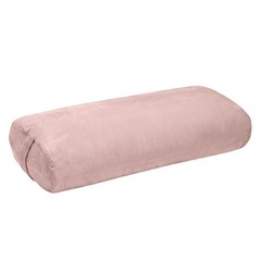 Ergonomic Velvet Yoga Bolster Pillow with Zipper Cover & Handle Yoga Meditation