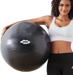 Yoga Exercise Ball for Fitness & Balance, Anti-Burst Stability Chair, Birthing