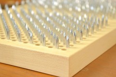 Sadhu Board “Yin Yang” Galvanized Nails 10 mm/0.4 inch