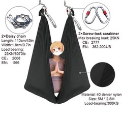 Aerial Hammock, 16.4ft 9.2ft Swing Set for Anti-Gravity Yoga, Dance, Acrobatics