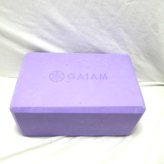 Gaiam Yoga Block – Supportive Latex-Free Eva Foam – Soft Non-Slip Surface with B