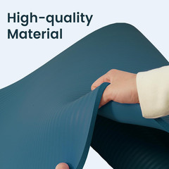 Fitvids Yoga Mat, 1/2-Inch Extra Thick High Density Exercise Mat, Anti-Tear Exer