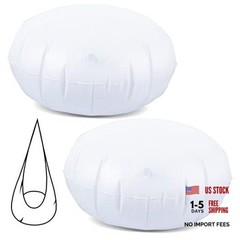 2 Pcs Kids Swing Hammock Pod Chair Replacement Inflatable Cushion Flat Center