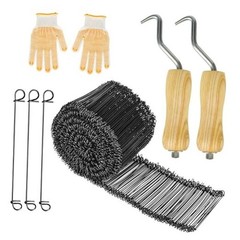 1000Pcs Wire Tie Rebar 6″ Double Loop Reinforcing Steel Bar Ties 16 1000 Pcs