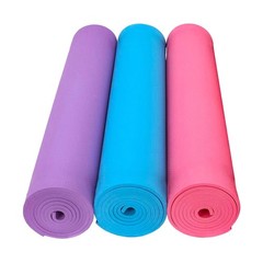 Eva Yoga Mat Monochrome Camouflage Embossed 6-10mm Fitness Sports Anti-slip
