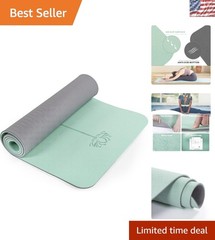 Thick Anti-Tear Yoga Mat 1/4″ – Non-Slip Fitness Mat with Eco-Friendly Design