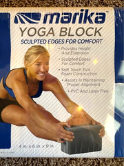 Marika Yoga Block Blue 4″ X 6″ X 9″ NEW & SEALED
