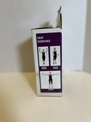Denise Austin Forever Fit Resistance Tube – Light & DVD BODY Burn Dance Pilates