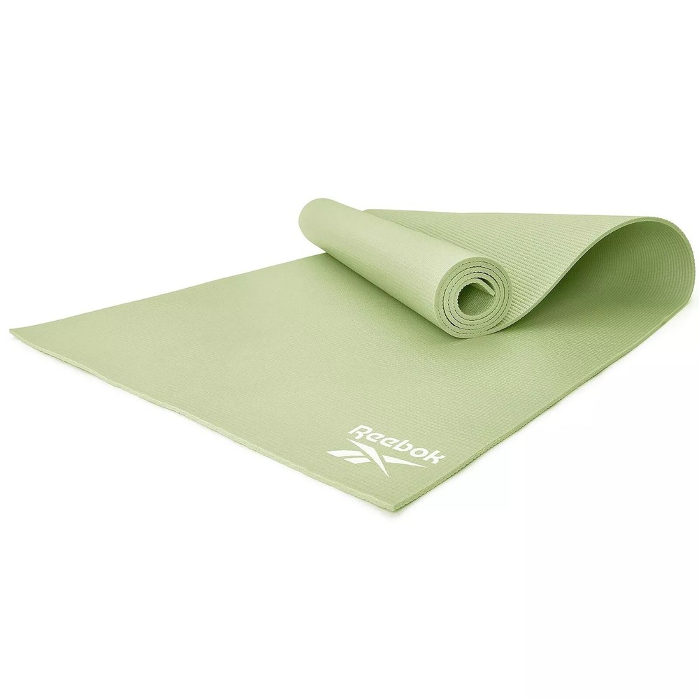 Reebok Yoga Mat 4mm Anti-slip RAYG-11022GN NEW Workout fitness grippy texture