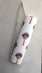 Multi Palm Tree Yoga Mat Carrier Bag Hippie Mandala Cotton Bags With Shoulder US