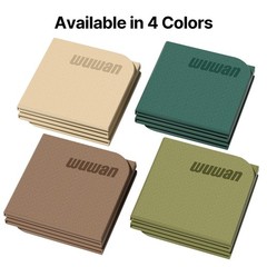 Foldable Yoga Mat 75″ x 31″, 6mm Thick TPE Grip Exercise Mat for Home, Travel…