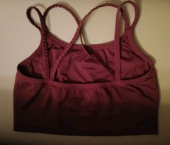 Rae Dunn “HUSTLE.” Sports Bra & Vivitar Yoga Dice Set