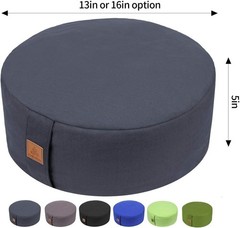 Versatile Yoga Bolster Cushion with Zippered Access – Perfect for Meditation