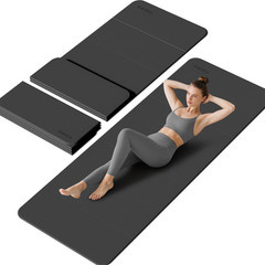 Extra Thick Foldable Yoga Mat – Non-Slip, Eco-Certified for Home & Studio Use