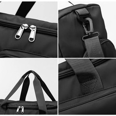 Sports Gym Duffel Bag with Shoes Compartment and Dry Wet Separated Pocket for…