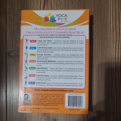 54 Educational Kids Yoga Cards 7 Sequences with Yoga Poses & Breathing exercises