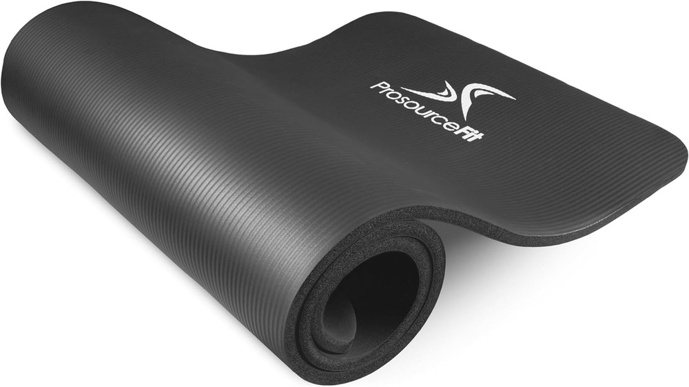 fit Extra Thick Yoga and Pilates Mat 1/2” (13Mm) or 1″ (25Mm), 71-Inch Long High