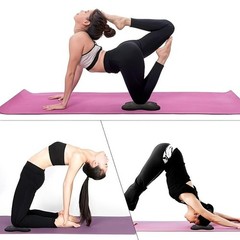 2pcs Tpe Yoga Knee Pad Thick Anti Slip Kneeling Mat Elbow Support Fitness