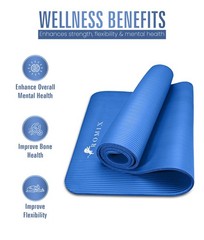Yoga Mat Thicker 15mm, Gymnastics Mat Pro Soft Foam Pad, Sports Mat Fitness…