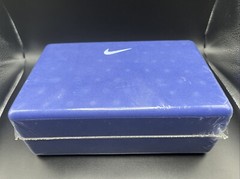 Nike Essential Yoga Solid Foam Pose Block Workout Stretching Aid Blue NEW