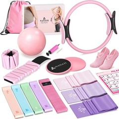 Pilates Kit with Ankle Weights, Pilates Essentials Kit for Women, Pilates Equ…