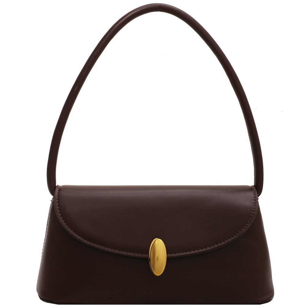 Retro Shoulder Bag for Women, Leather Small Tote Handbag Hobo Cute Clutch Sho…