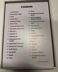 Yoga Cards Workout Cards Professional Study, Sequencing And Practice Guide Class