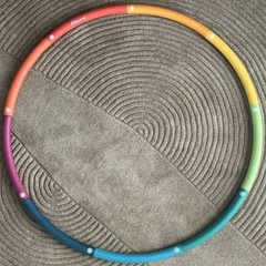 Weighted Hula Hoop Plus Size | 3.2lb Weight, 43in Diameter | Extra Large Hula…