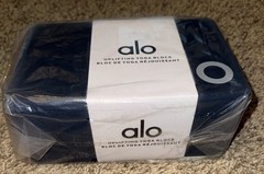 NEW Alo Yoga “ECLIPSE BLUE” Dense Foam Brick Block NWT New In packaging