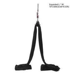 10M Premium Aerial Silks Equipment Yoga Pilates Swing Aerial Yoga Antigravity US