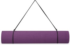 1/4″ Thin (6Mm) Yoga & Pilates, Fitness & Exercise Mat with Easy-Cinch Carrier S