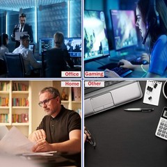 Large Mouse Pad, Office Desk Pad Gaming, Durable Waterproof Non-Slip Base Lon…