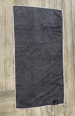 32″ by 16″ YoGorillaMats Microfiber Fitness Exercise Home Gym Towel Gray