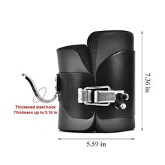 Anti Gravity Inversion Boots Abdominal Crunch Sit Up Bar Hooks Therapy Core G…