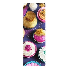 Luxury Yoga Mat, Golden Cupcakes