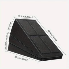 3Pcs/Set Yoga Bricks Squat Wedge Blocks Block Ramp Deadlift Slant Board Adjustab