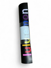 Brand New Lululemon Reversible Yoga Mat Wordmark 5mm, ~Black/Tiger