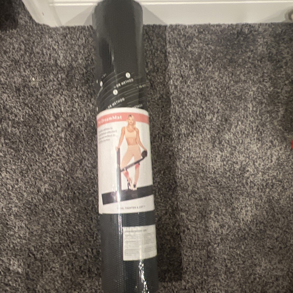 The Dream Mat Db Method Yoga Mat Exercise 68″ x 24″ x 5mm Black
