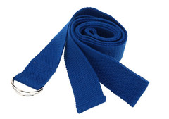 MUNE EVA Yoga Block High Density Black Set of 2 and 1 Blue Yoga Resistance Strap