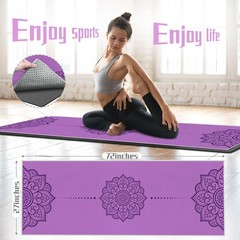 Alissgorat Yoga Towel Absorbent Yoga Mat Towel For Hot Yoga Non Slip Stylish