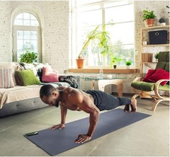 Thick High Density Yoga Mat Exercise Equipment Gym Floor Mat Thick 72 x 24”